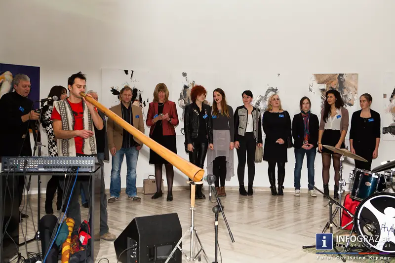 Jahresausstellung Künstlerbund Graz – Halle für Kunst und Medien – Vernissage am 13.12.2013 - 070