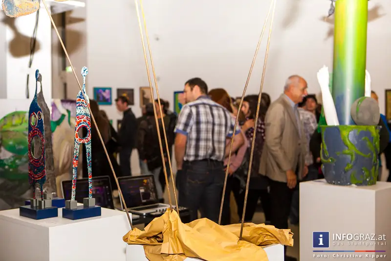 Jahresausstellung Künstlerbund Graz – Halle für Kunst und Medien – Vernissage am 13.12.2013 - 079