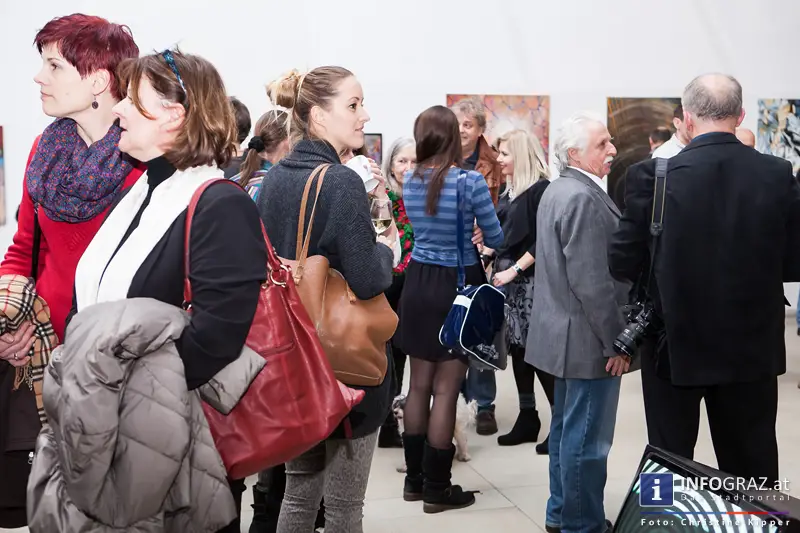 Jahresausstellung Künstlerbund Graz – Halle für Kunst und Medien – Vernissage am 13.12.2013 - 083