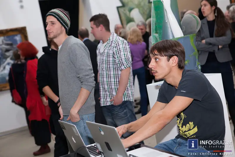 Jahresausstellung Künstlerbund Graz – Halle für Kunst und Medien – Vernissage am 13.12.2013 - 084