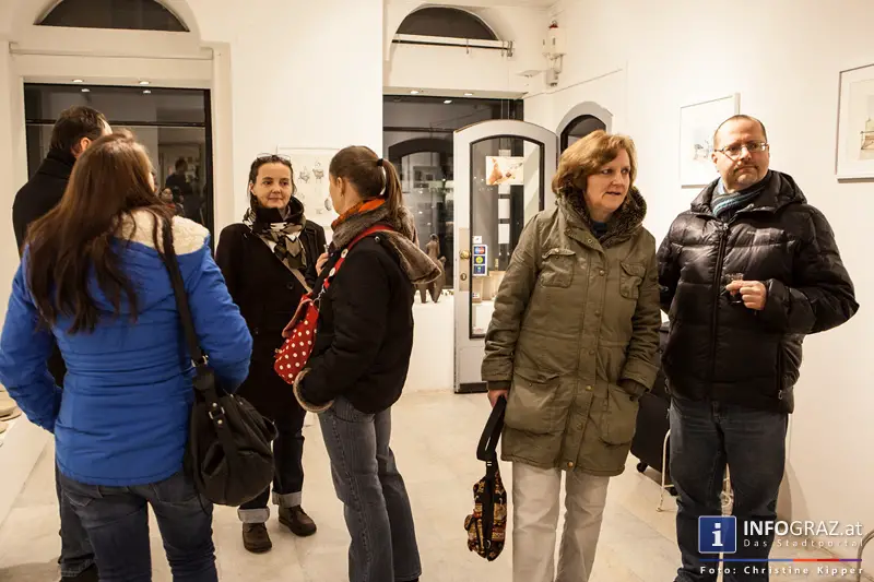 Vernissage im DA LOAM in der Mariahilferstraße am 27. Dezember 2013 - 008