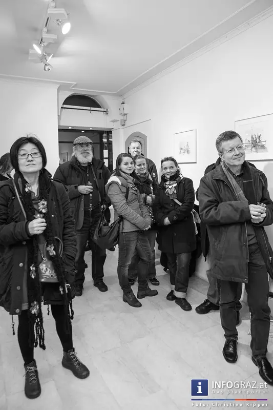 Vernissage im DA LOAM in der Mariahilferstraße am 27. Dezember 2013 - 026
