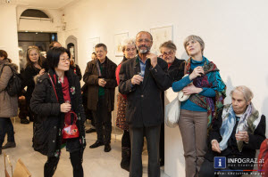 vernissage,da loam,27.12.2013,franz viehauser,selma etareri,schweinchen,glück,jahreswechsel,glücksschwein,eröffnung,ausstellung,musik, maja jaku,dusan simovic