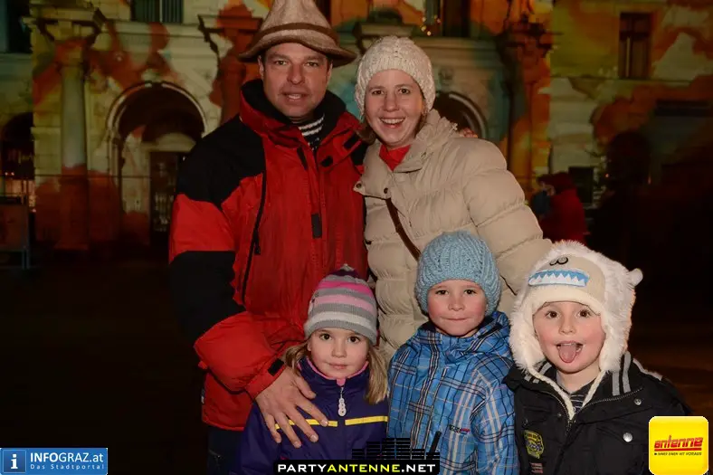 Silvesterdorf Graz - Antenne Steiermark - Dienstag, 31. Dezember 2013 - Hauptplatz - 019