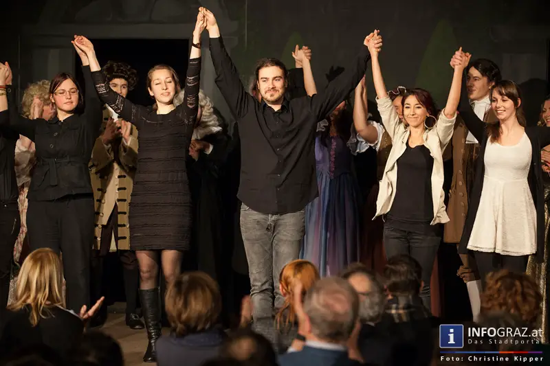 FIGARO – Premiere am 10.1.2014 - Die Pennyless Players im Literaturhaus Graz - 090