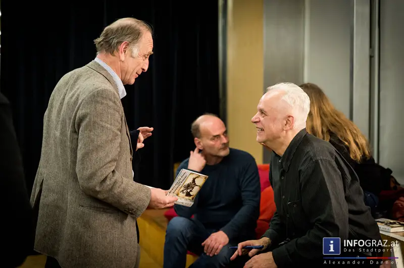 Kurt Palm im Grazer Literaturhaus am 21.1.2014 - Lesung 'Bring mir die Nudel von Gioachino Rossini' - 035