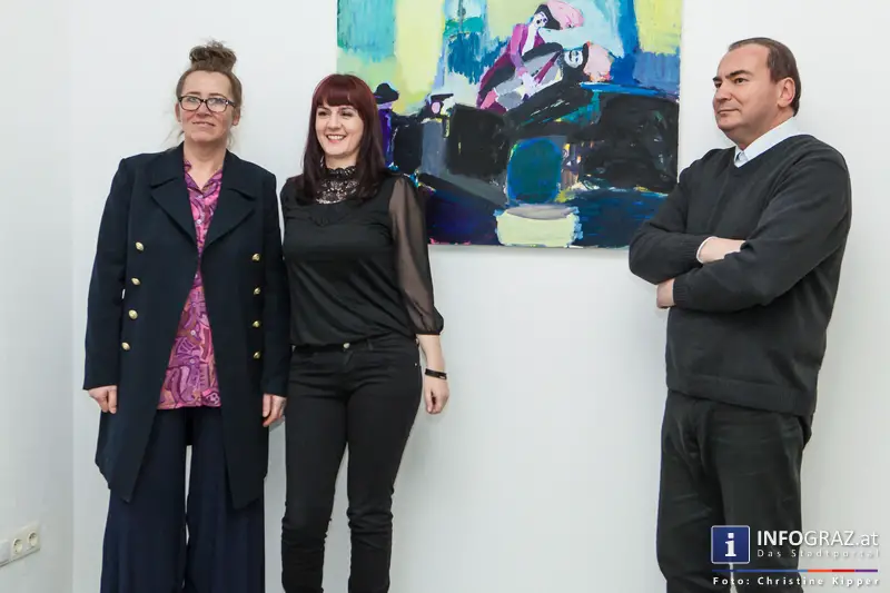 Ausstellungseröffnung 'Himmel über Sarajevo' in der Galerie 'Blaues Atelier' - 002