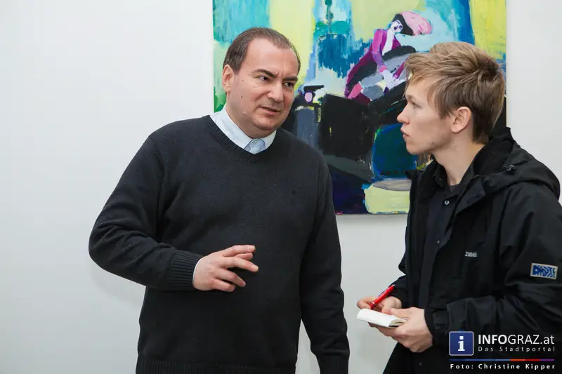 Ausstellungseröffnung 'Himmel über Sarajevo' in der Galerie 'Blaues Atelier' - 014