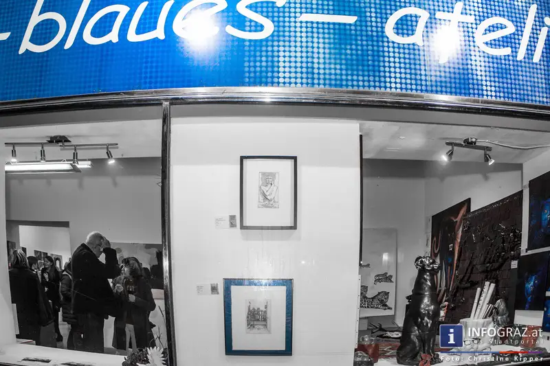 Ausstellungseröffnung 'Himmel über Sarajevo' in der Galerie 'Blaues Atelier' - 022