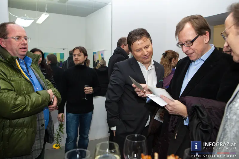 Ausstellungseröffnung 'Himmel über Sarajevo' in der Galerie 'Blaues Atelier' - 025