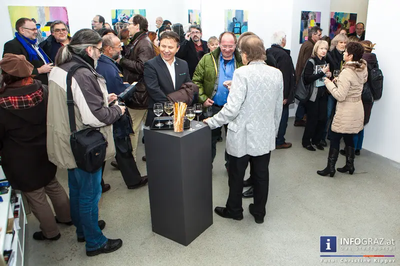 Ausstellungseröffnung 'Himmel über Sarajevo' in der Galerie 'Blaues Atelier' - 028