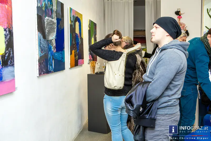 Ausstellungseröffnung 'Himmel über Sarajevo' in der Galerie 'Blaues Atelier' - 047