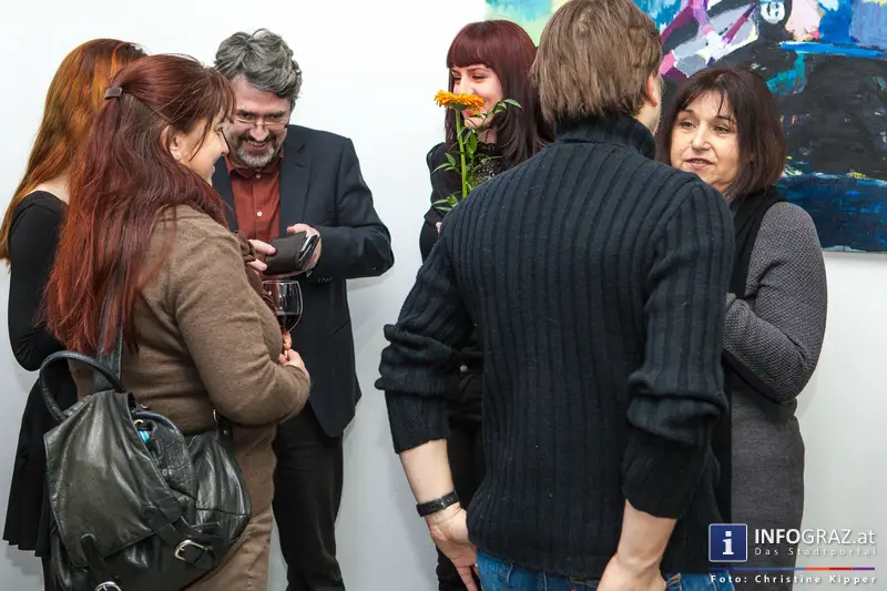 Ausstellungseröffnung 'Himmel über Sarajevo' in der Galerie 'Blaues Atelier' - 050