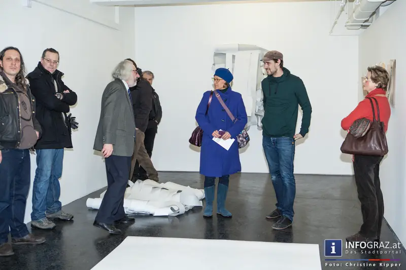 Künstlerhaus Graz - Opening Max Gansberger ‚frame by frame by frame‘ am 6.2.2014 - 012