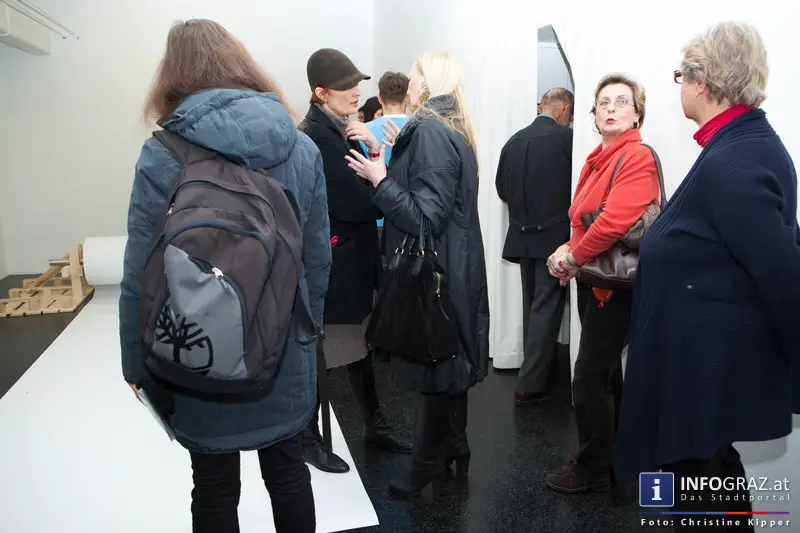 Künstlerhaus Graz - Opening Max Gansberger ‚frame by frame by frame‘ am 6.2.2014 - 026