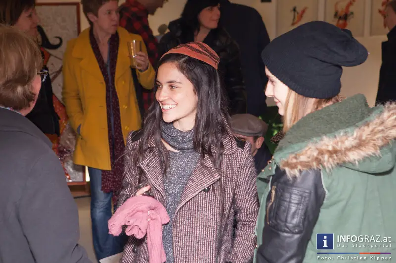 Ausstellungseröffnung ‚TANZ‘ in der Mariahilferstraße 24, Graz am 14. Februar 2014 - 050