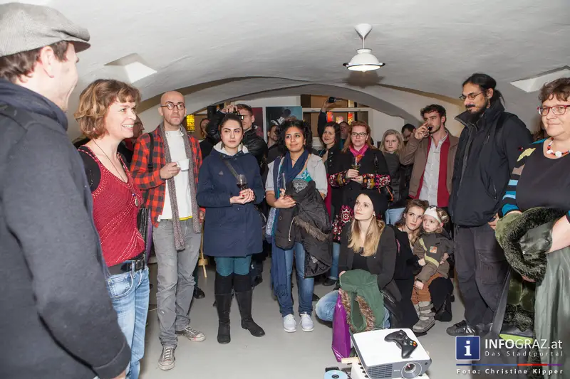 Ausstellungseröffnung ‚TANZ‘ in der Mariahilferstraße 24, Graz am 14. Februar 2014 - 041