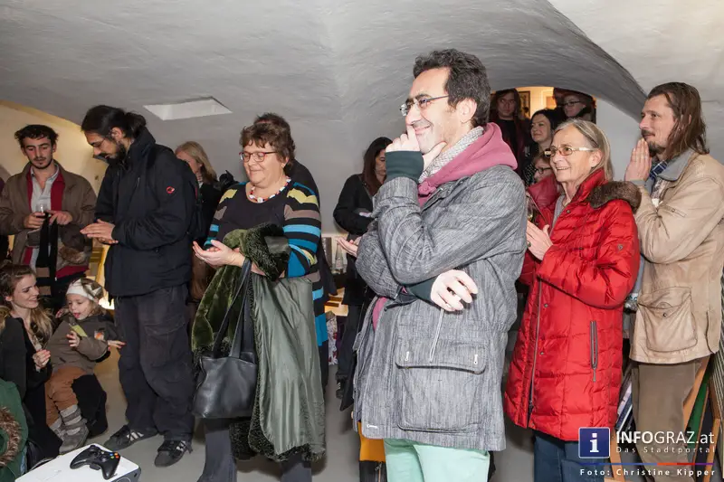 Ausstellungseröffnung ‚TANZ‘ in der Mariahilferstraße 24, Graz am 14. Februar 2014 - 043