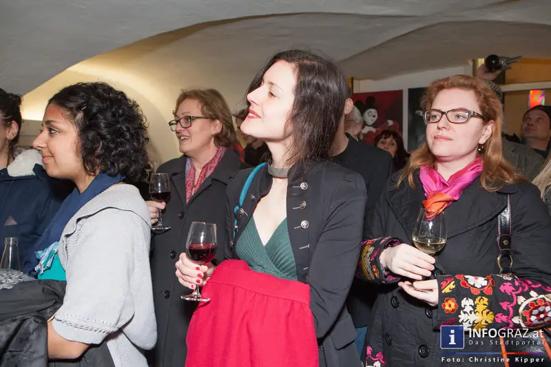 Ausstellungseröffnung ‚TANZ‘ in der Mariahilferstraße 24, Graz am 14. Februar 2014 - 046