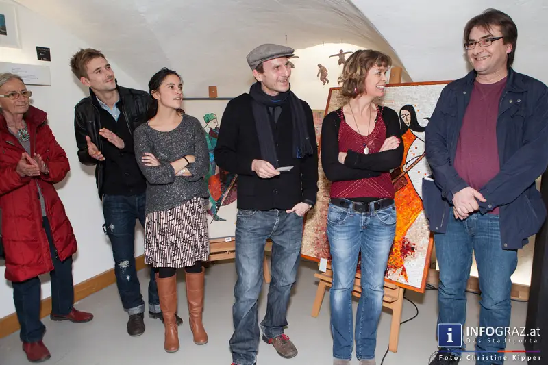 Ausstellungseröffnung ‚TANZ‘ in der Mariahilferstraße 24, Graz am 14. Februar 2014 - 047