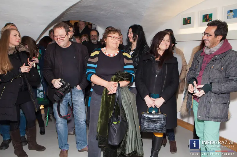 Ausstellungseröffnung ‚TANZ‘ in der Mariahilferstraße 24, Graz am 14. Februar 2014 - 035
