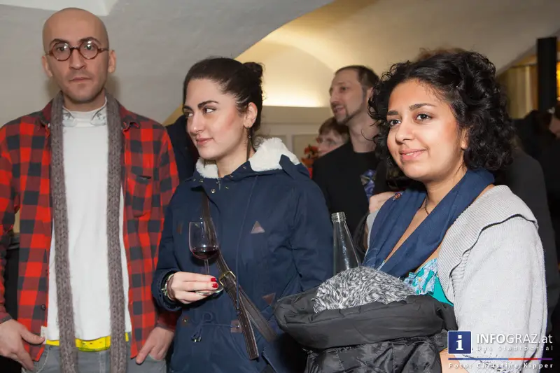Ausstellungseröffnung ‚TANZ‘ in der Mariahilferstraße 24, Graz am 14. Februar 2014 - 036