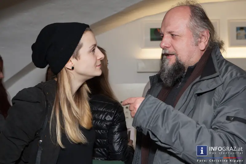 Ausstellungseröffnung ‚TANZ‘ in der Mariahilferstraße 24, Graz am 14. Februar 2014 - 024