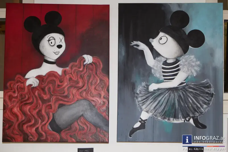 Ausstellungseröffnung ‚TANZ‘ in der Mariahilferstraße 24, Graz am 14. Februar 2014 - 008