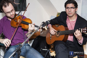 ausstellungseröffnung,14. Februar 2014,tanz,mariahilferstraße 24,musik,improvisationstanz,los pachucos,nicolás josé sánchez gilabert,josé maria obeso,maria chalela puccini