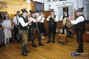 Ball des steirischen Volksliedwerkes,21.2.2014,Graz,Ballgäste,steirisches Volksliedwerk,Stråßner Påscher,Spezialgäste,Bad Aussee,musikalische Untermalung
