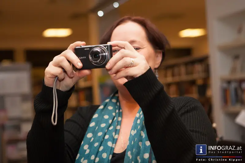 Ein Abend für Selberdenker - Lesung mit Gerhard Scheucher - Stadtbibliothek Graz-West am 25.2.2014 - 004