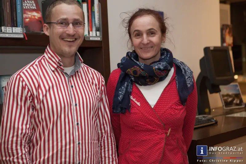 Ein Abend für Selberdenker - Lesung mit Gerhard Scheucher - Stadtbibliothek Graz-West am 25.2.2014 - 005