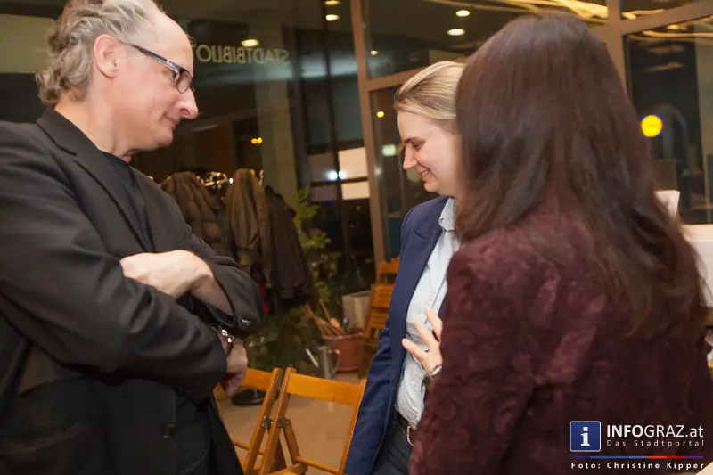 Ein Abend für Selberdenker - Lesung mit Gerhard Scheucher - Stadtbibliothek Graz-West am 25.2.2014 - 008