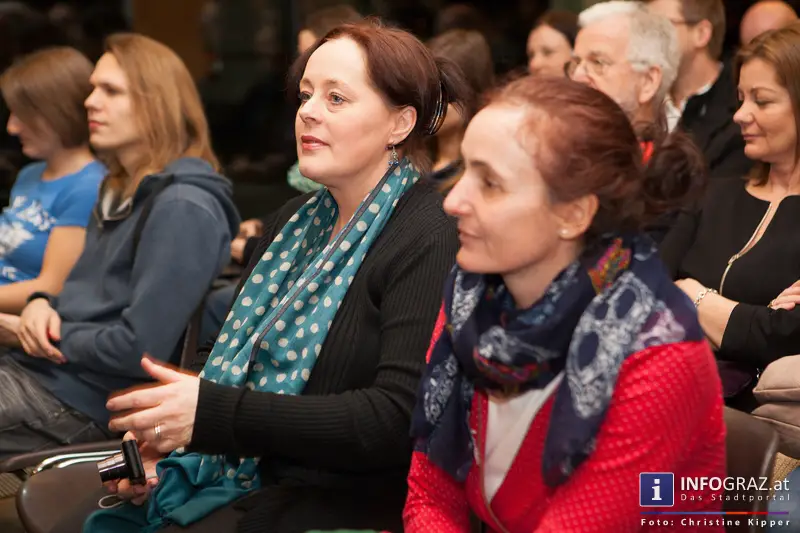 Ein Abend für Selberdenker - Lesung mit Gerhard Scheucher - Stadtbibliothek Graz-West am 25.2.2014 - 009