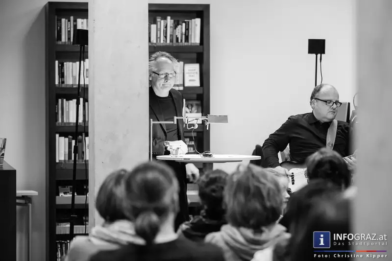Ein Abend für Selberdenker - Lesung mit Gerhard Scheucher - Stadtbibliothek Graz-West am 25.2.2014 - 023