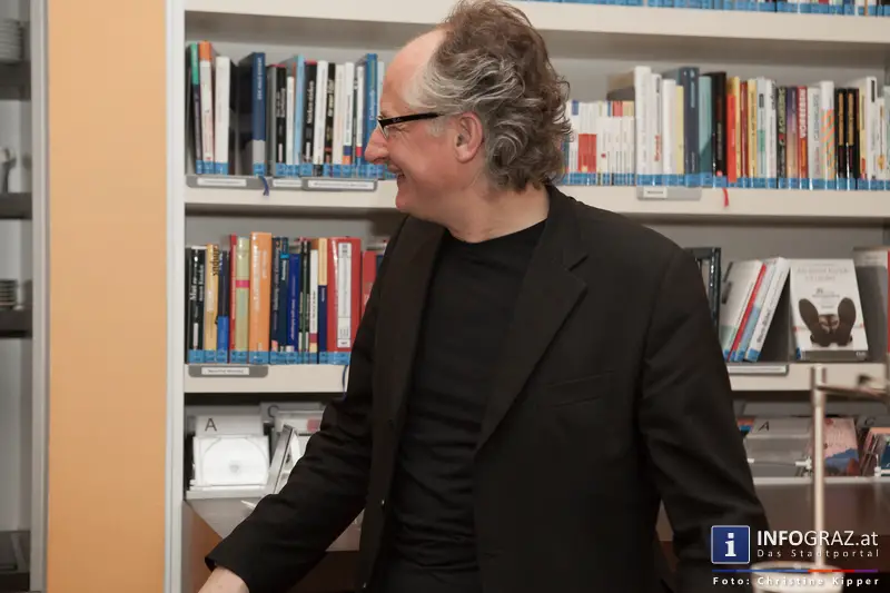 Ein Abend für Selberdenker - Lesung mit Gerhard Scheucher - Stadtbibliothek Graz-West am 25.2.2014 - 036