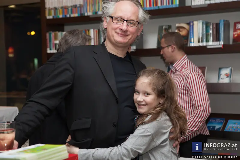 Ein Abend für Selberdenker - Lesung mit Gerhard Scheucher - Stadtbibliothek Graz-West am 25.2.2014 - 043