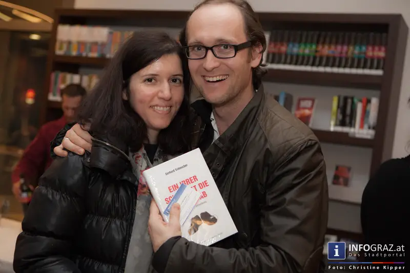 Ein Abend für Selberdenker - Lesung mit Gerhard Scheucher - Stadtbibliothek Graz-West am 25.2.2014 - 049