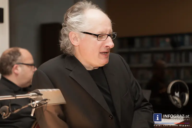 Ein Abend für Selberdenker - Lesung mit Gerhard Scheucher - Stadtbibliothek Graz-West am 25.2.2014 - 051