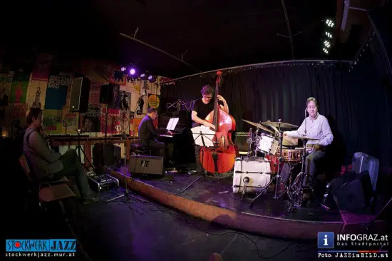 jean christophe cholet,heiri känzig,marcel papaux,cholet-känzig-papaux trio,jazz,stockwerk graz,28. Februar 2014