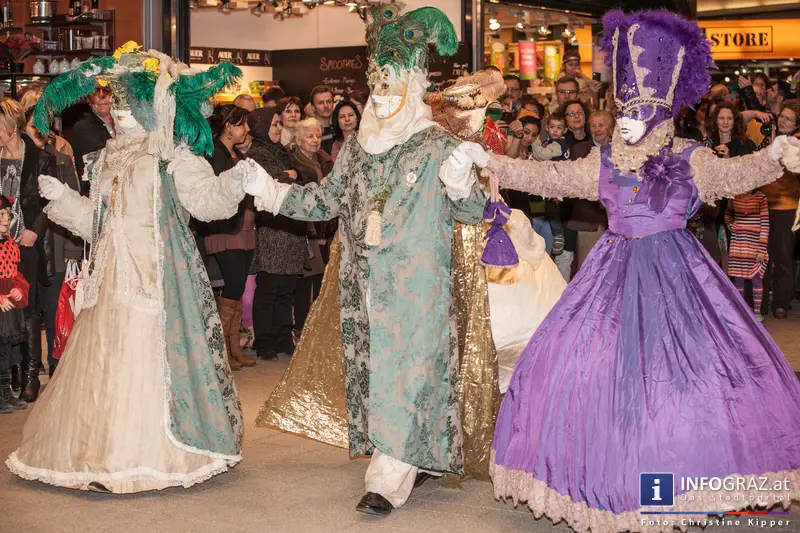 Faschingsamstag 2104 - Zauber von Venedig in Graz am 1. März 2014 - 047