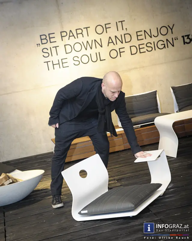 Designforum Steiermark - 12.3.2014 - Ausstellungseröffnung ‚13&9 The Soul of Design‘ - 001