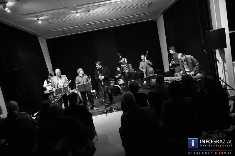 Berndt Luef und das Jazztett Forum Graz im Forum Stadtpark Graz am 14.3.2014 - 004