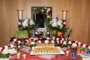 Nowruz 1393,steiermarksaal graz,persisches neujahrsfest,22. März 2014,iranische gemeinde graz,iranisches fest,astronomischer frühlingsanfang,iranisches kalenderjahr,brauch,gabentisch