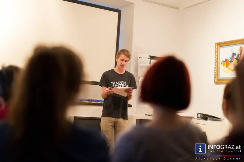 Die 1. Grazer Lesebühne ‘Gewalt ist keine Lesung’ - Poetry Slam - Freie Galerie in Graz - 012