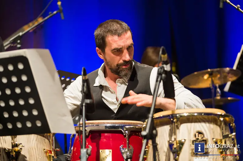 Latin Jazz Night feat. HGM Bigband, Cubismo und Arturo O`Farrill - Dom im Berg Graz - Donnerstag, 10. April 2014 - 039