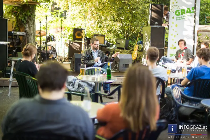 8. MAI - TAG DER BEFREIUNG - Vortrag zur Gedenkkultur in Österreich und anschließende Party – Parkhouse Graz - 006