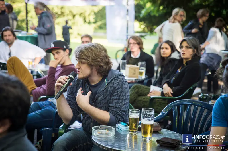 8. MAI - TAG DER BEFREIUNG - Vortrag zur Gedenkkultur in Österreich und anschließende Party – Parkhouse Graz - 013