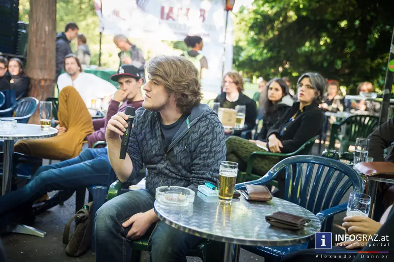 8. MAI - TAG DER BEFREIUNG - Vortrag zur Gedenkkultur in Österreich und anschließende Party – Parkhouse Graz - 018