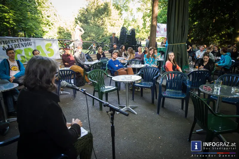 8. MAI - TAG DER BEFREIUNG - Vortrag zur Gedenkkultur in Österreich und anschließende Party – Parkhouse Graz - 020